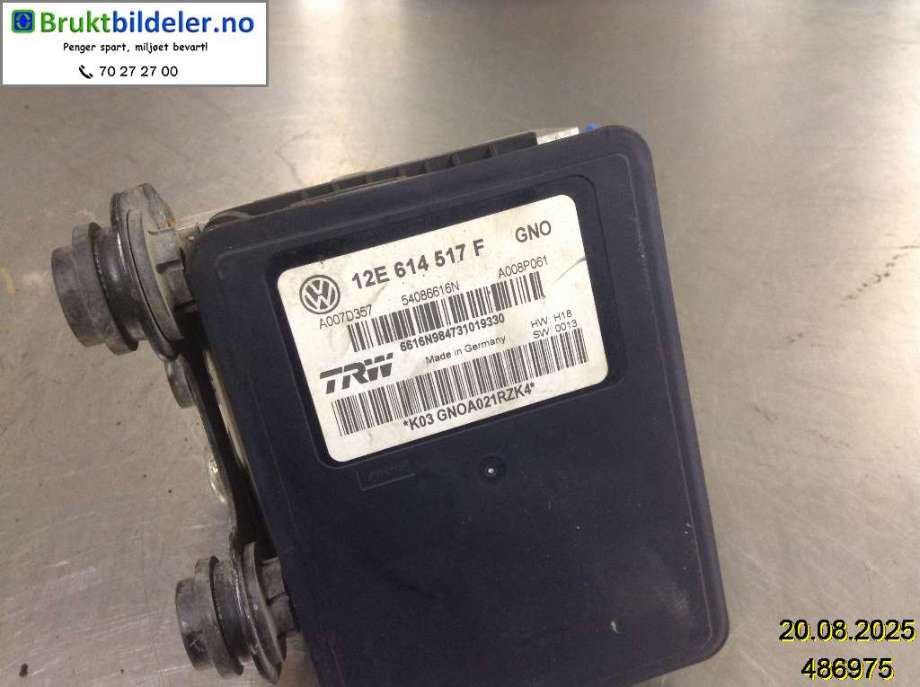 ABS sentral til Seat Mii electric 2019-->>  (SEAT|12E 614 517 F|54086616N|)
