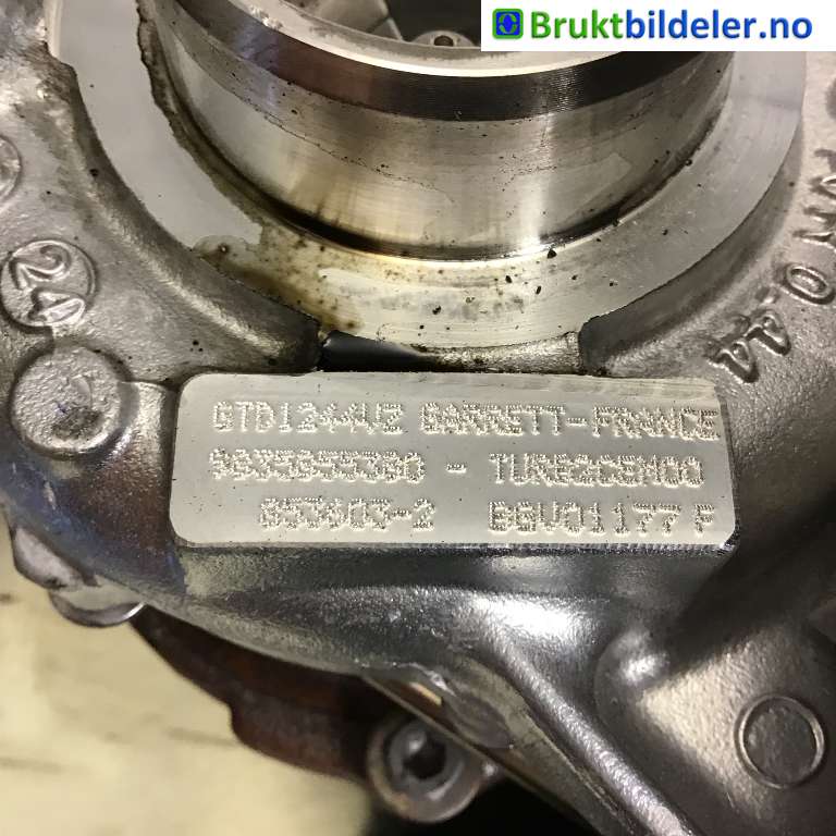Turbo til Toyota Proace City 2020-->>  (TOYOTA|SU001B3121|GTD1244VZ|9835855380)