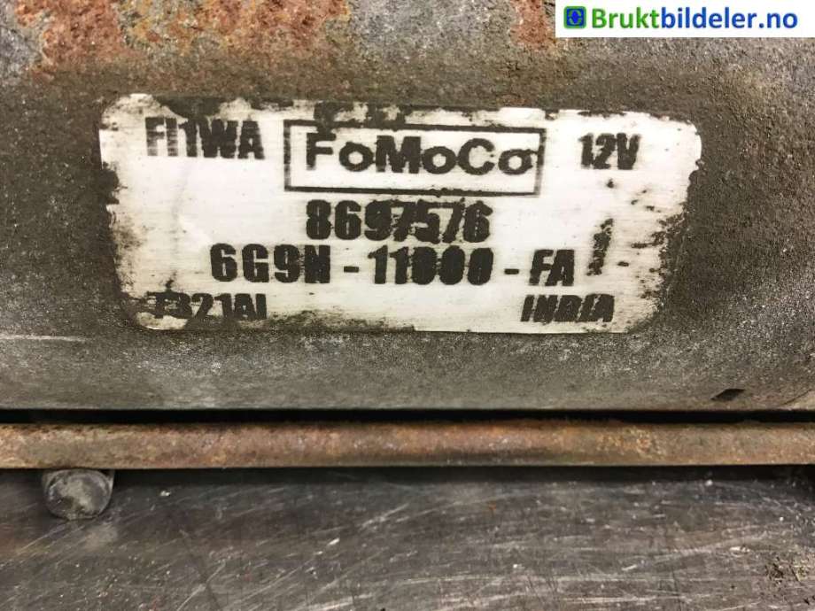 Starter diesel til Volvo V70, 2007-2013 (Type III, Fase 1)  (VOLVO|8697576)