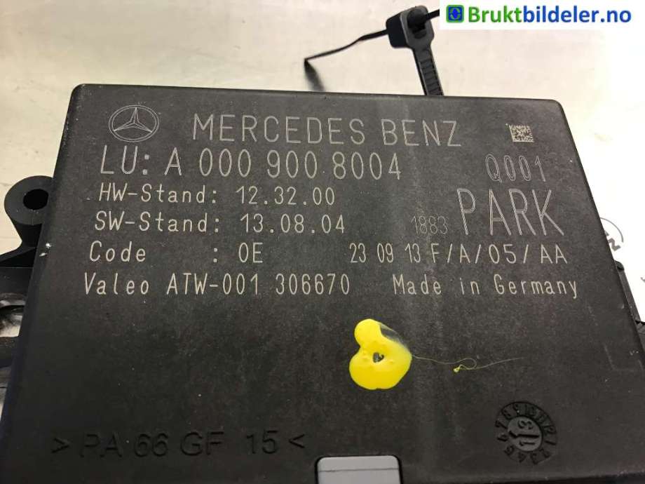 Styreenhet parkering til Mercedes E-Klasse 2013-2016 (Fase 2) (W212) (W212) (MERCEDES|A 000 900 80 04|)