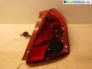 Baklykt høyre til Suzuki Swift, 2005-2010  (SUZUKI|35650-72K00)