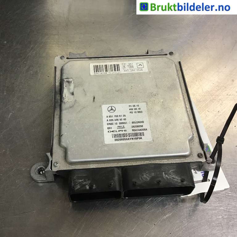 Styreenhet motor til Mercedes C-Klasse, 2007-2011 (Fase 1) (W204) (W204) (MERCEDES|A 651 150 01 26)