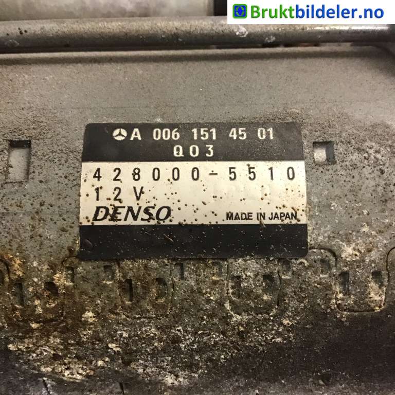 Starter diesel til Mercedes C-Klasse 2007-2011 (Fase 1) (W204) (W204) (MERCEDES|A 006 151 45 01|428000-5510|)