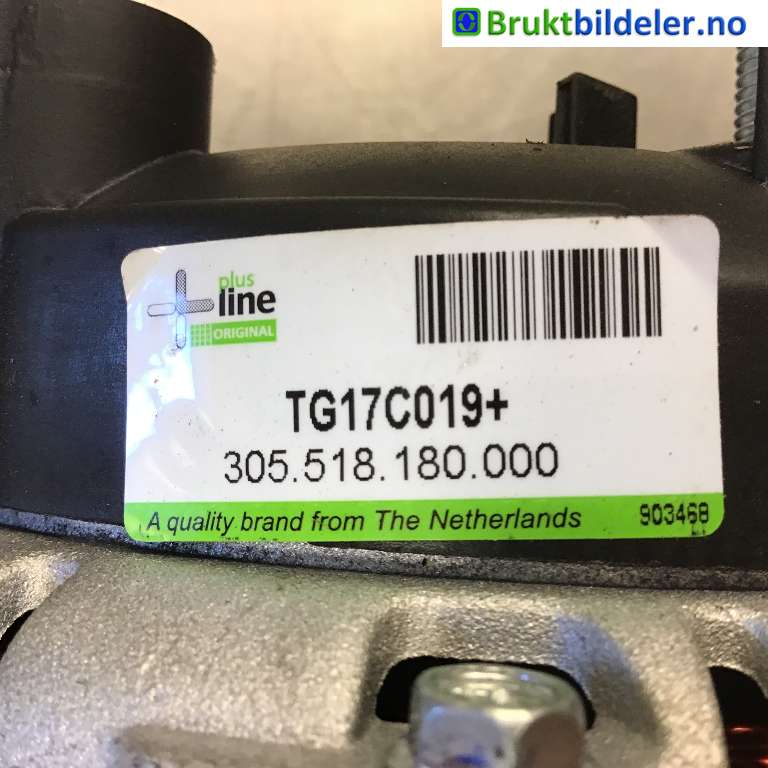 Dynamo til VW Passat 2005-2010 (B6) (B6) (VOLKSWAGEN|021 903 026 L|305.518.180.000|TG17C019+)