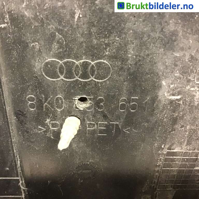 Grill til Audi A4 2007-2014 (Type IV) (B8) (B8) (AUDI|8K0 853 651|)