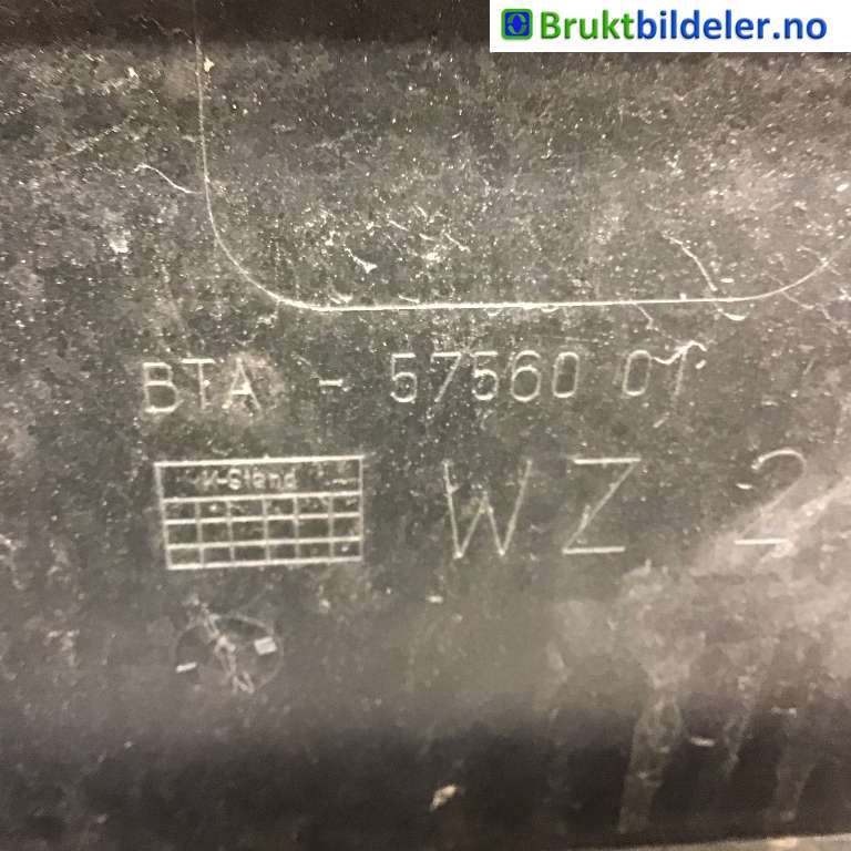 Grill til Audi A4 2007-2014 (Type IV) (B8) (B8) (AUDI|8K0 853 651|)