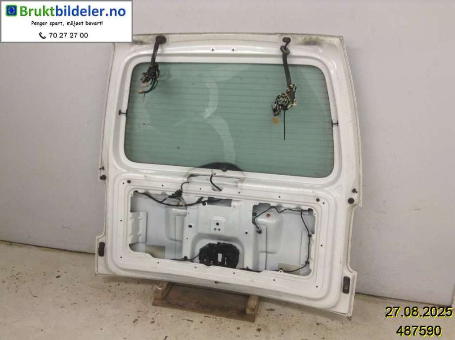 Bakluke til VW Caddy 2004-2010 (Type III, Fase 1)  (VOLKSWAGEN|2K0 827 025 L|)
