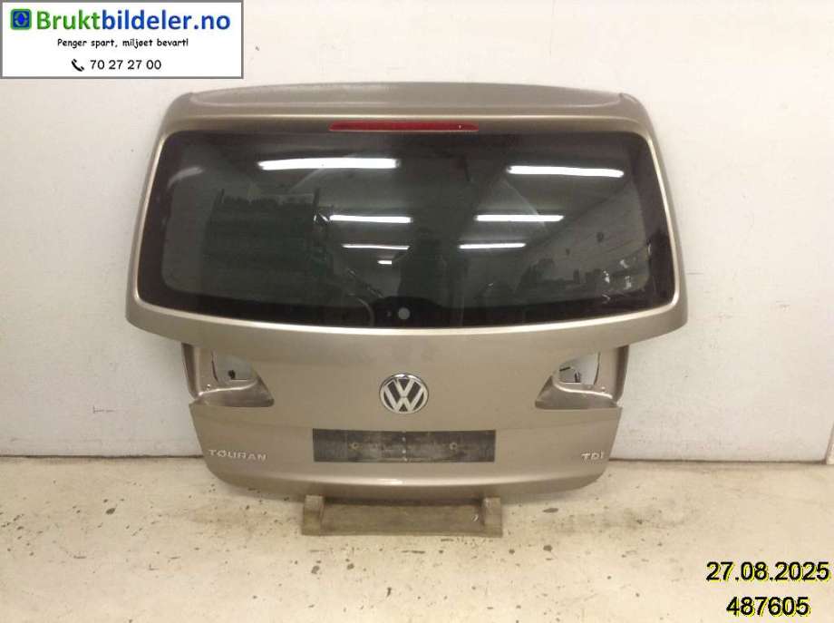 Bakluke til VW Touran, 2010-2015 (Type I, Fase 3)  (VOLKSWAGEN|1T0 827 025 Q)
