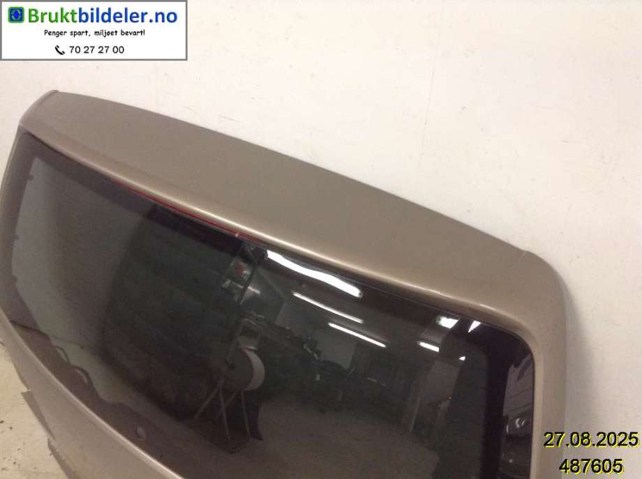 Bakluke til VW Touran 2010-2015 (Type I, Fase 3) (VOLKSWAGEN|1T0 827 025 Q|)