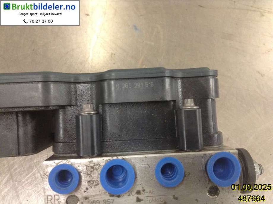 ABS sentral til Ford Ranger / Ranger Raptor 2015-2022  (FORD|JB3C-2C405-BE|0 265 291 518|2 265 106 512)