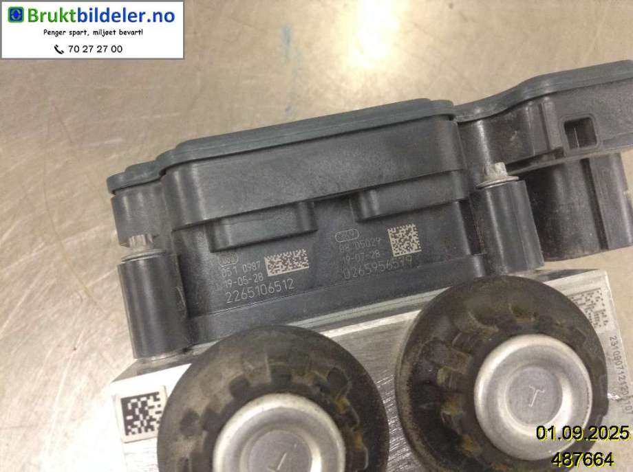 ABS sentral til Ford Ranger / Ranger Raptor 2015-2022  (FORD|JB3C-2C405-BE|0 265 291 518|2 265 106 512)