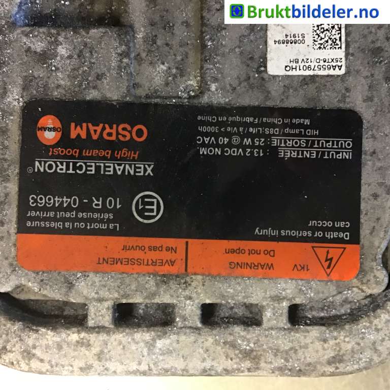 Styreenhet xenon/ballast til Ford Ranger / Ranger Raptor 2015-2022  (FORD||AA6557901HQ)
