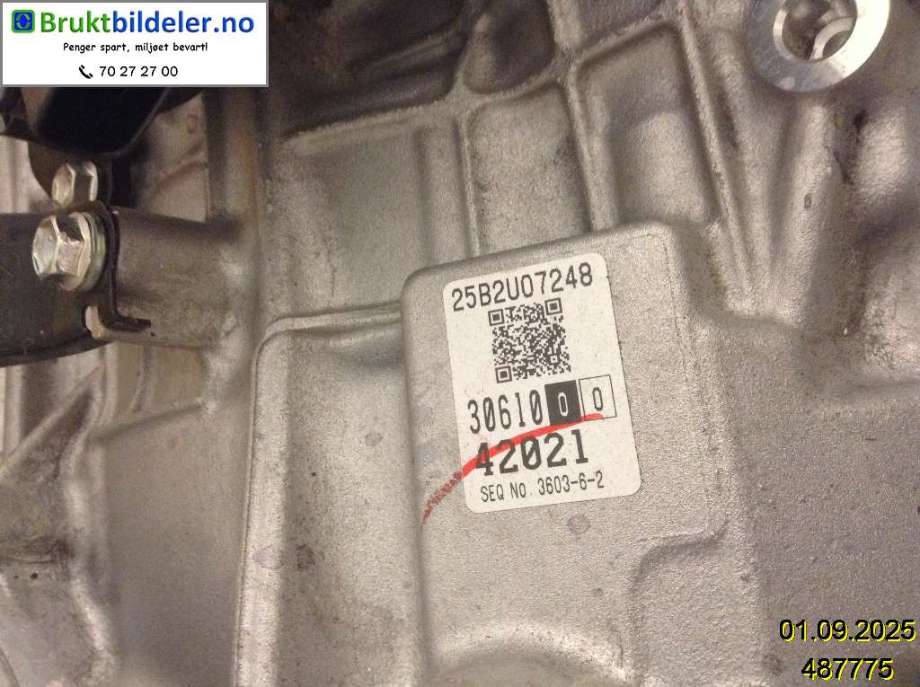 Motor elbil foran til Toyota bZ4X 2022-->>  (TOYOTA|3061042021|1YM|)
