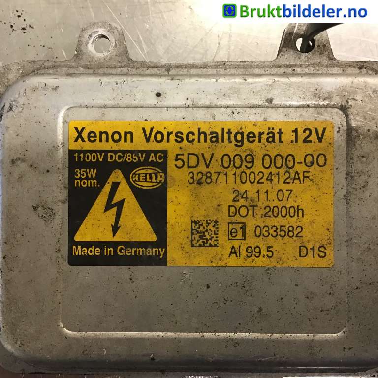 Styreenhet xenon/ballast til BMW 5-Serie 2003-2010 (E60/E61) (E60/E61) (BMW||5DV 009 000-00)