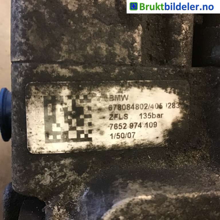 Servo pumpe mekanisk til BMW 5-Serie 2003-2010 (E60/E61) (E60/E61) (BMW|32 41 6 780 848|7652 974 109|678084802/405)