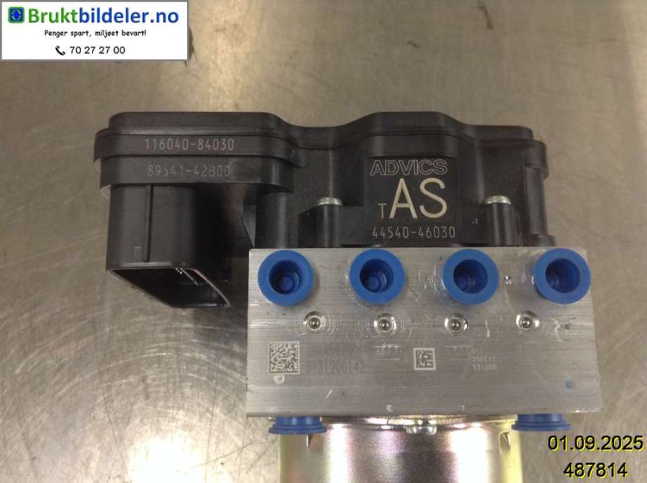 ABS sentral til Toyota bZ4X 2022-->>  (TOYOTA|44540-46030|116040-84030|)