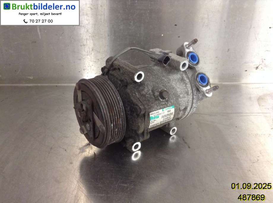 Aircondition kompressor til Volvo V60, 2010-2013 (Type I, Fase 1)  (VOLVO|31348213)