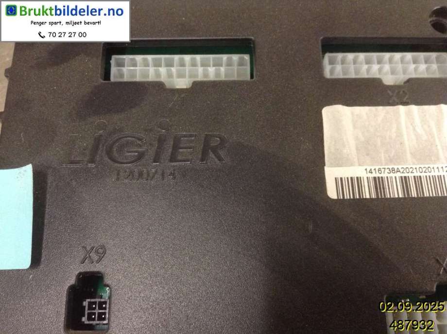 Sikringsboks til Mopedbil Ligier JS60 0-->>  (LIGIER JS60|1200714|)