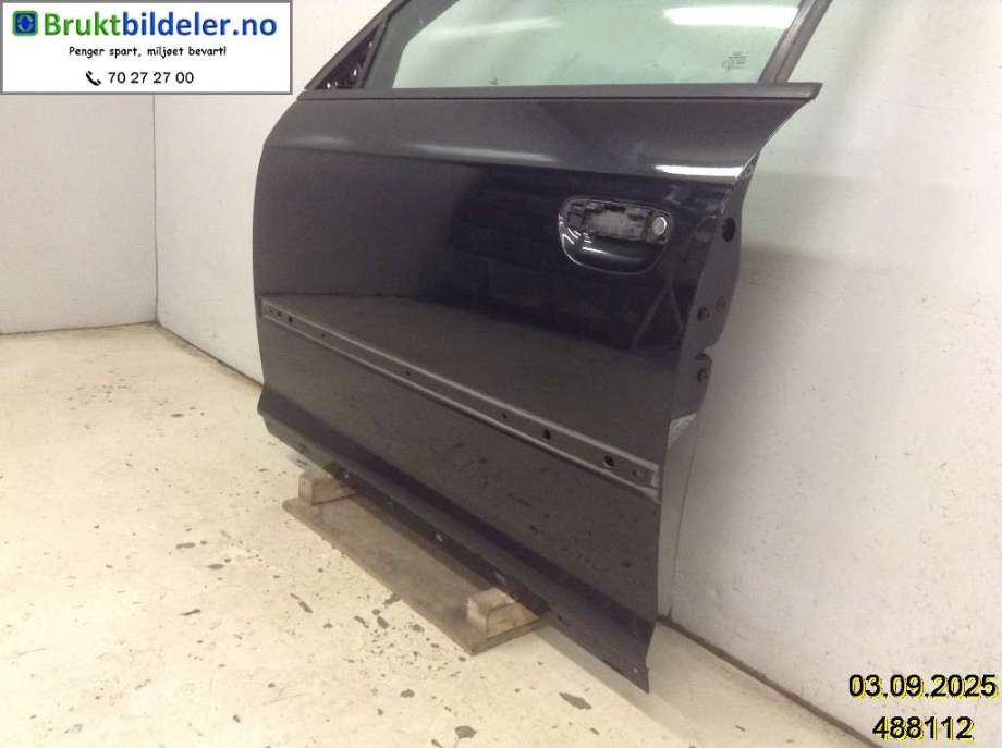 Dør venstre foran til Audi A3 2009-2012 (Type II, Fase 2) (AUDI|8P4 831 051 A|)