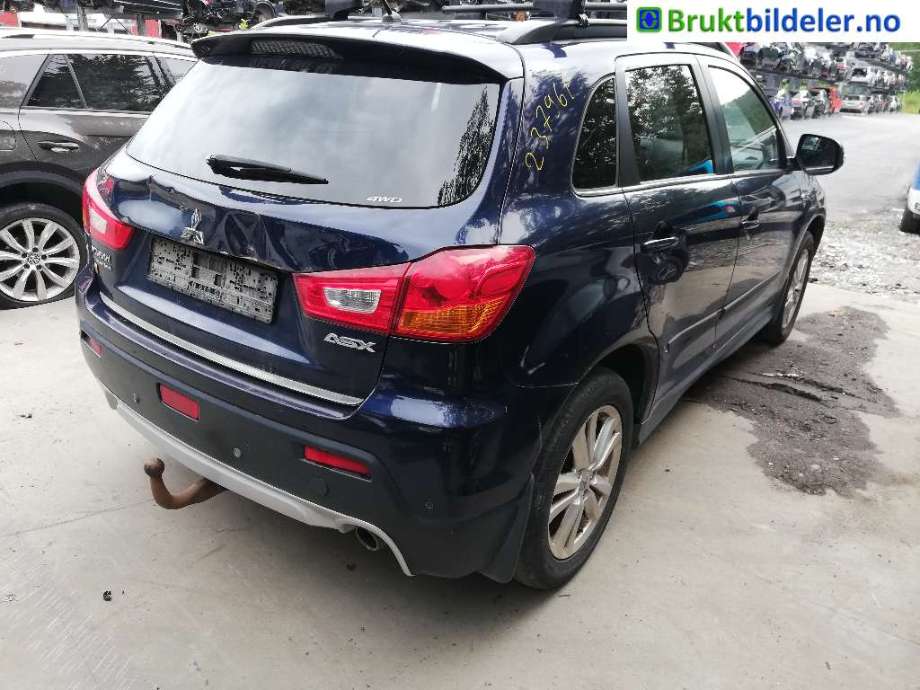 Støtfanger bak til Mitsubishi ASX 2010-2019  (MITSUBISHI|6410C021|)