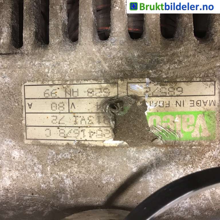 Dynamo til Fiat Ducato 1994-2002  (FIAT BOBIL||2541678C|628AN99)