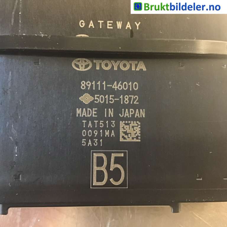 Styreenhet diverse til Toyota bZ4X 2022-->>  (TOYOTA|89111-46010|5015-1872|TAT5130091MA)