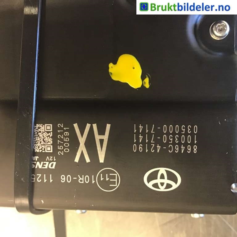 Sensor radar til Toyota bZ4X 2022-->>  (TOYOTA|8646C-42200|100350-7141|8646C-42190)