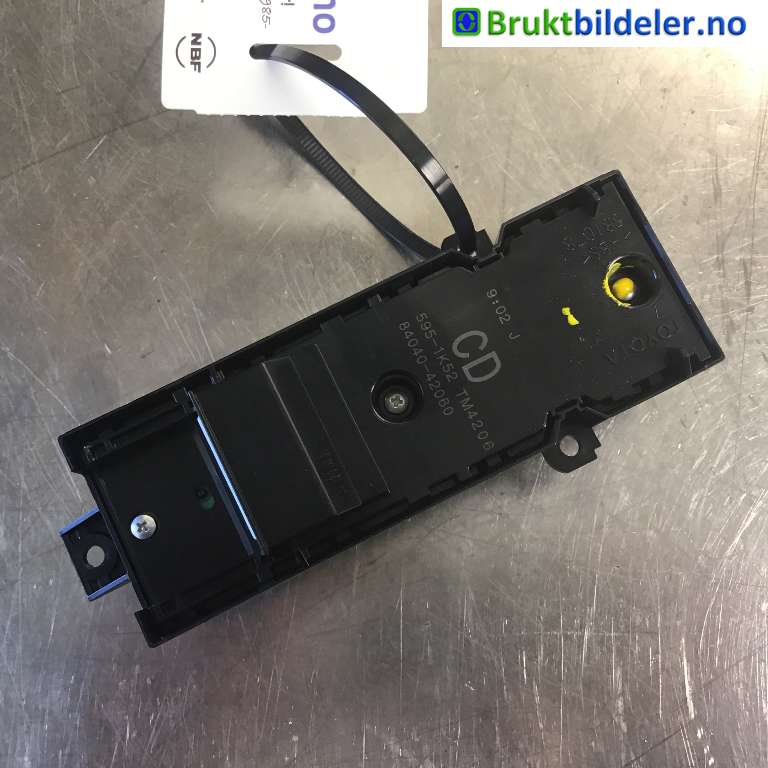 Bryter ruteheis til Toyota bZ4X 2022-->>  (TOYOTA|84040-42060|595-1K52|TM4206)