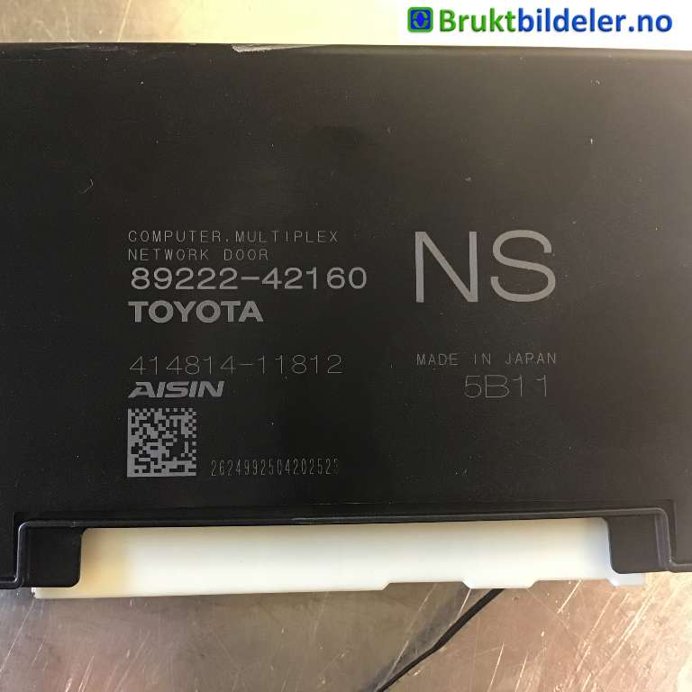 Styreenhet elektrisk bakluke til Toyota bZ4X 2022-->>  (TOYOTA|89222-42160|414814-11812|)