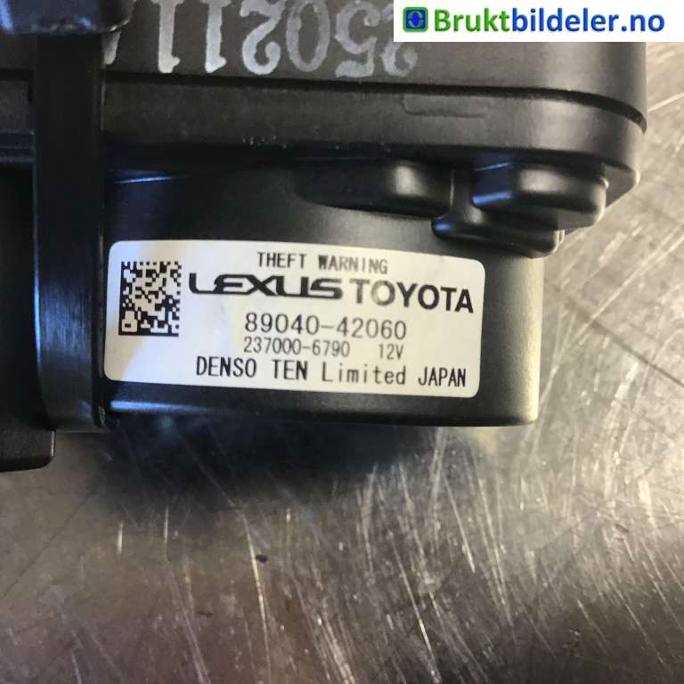 Horn/signalhorn til Toyota bZ4X 2022-->>  (TOYOTA|89040-42060|237000-6790|)
