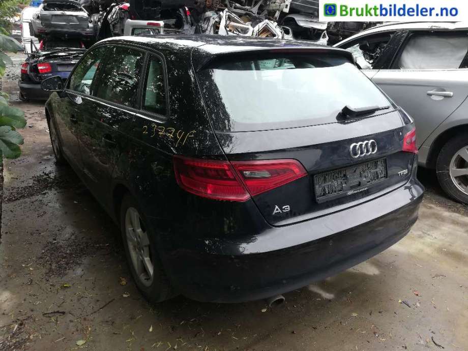Dør venstre bak til Audi A3, 2012-2016 (Type III, Fase 1)  (AUDI|)