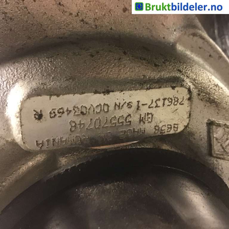Turbo til Opel Insignia A 2009-2014  (OPEL|55570748|786137-1|)