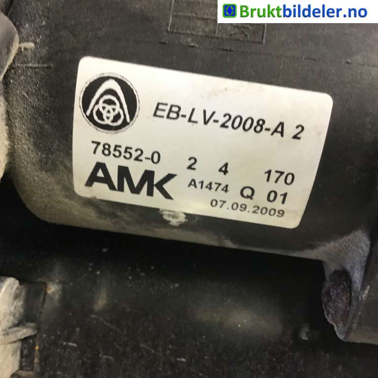 Kompressor nivå/luft til BMW 5-Serie 2003-2010 (E60/E61) (E60/E61) (BMW|37 10 6 789 937|78552-0|EB-LV-2008-A 2)