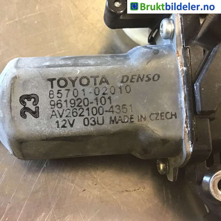 Ruteheis venstre bak til Toyota Auris 2015-2019 (Type II, Fase 2)  (TOYOTA|85701-02010|961920-101|)