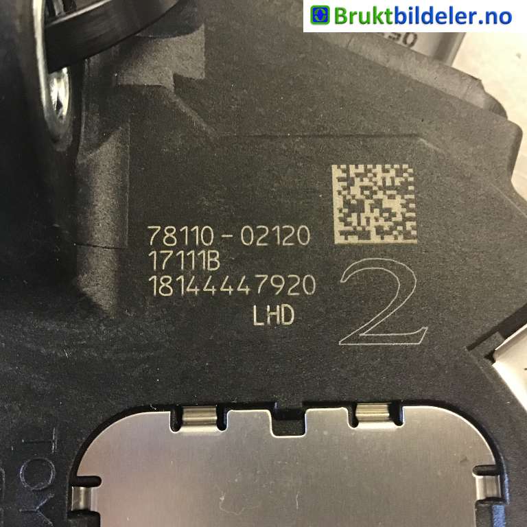 Pedal gass til Toyota Auris 2015-2019 (Type II, Fase 2)  (TOYOTA|78110-02120|17111B|18144447920)