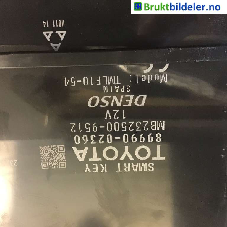Styreenhet nøkkelfri/keyless til Toyota Auris 2015-2019 (Type II, Fase 2)  (TOYOTA|89990-02360|MB232500-9512|)