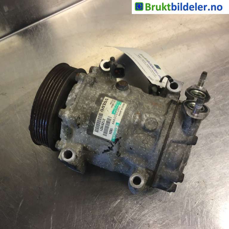 Aircondition kompressor til Volvo S80, 2006-2013 (Type II, Fase 1)  (VOLVO|31291821)