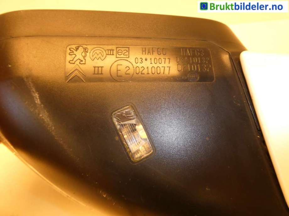 Speil venstre til Peugeot 508 2011-2014 (Type I, Fase 1)  (PEUGEOT||8154 SH)
