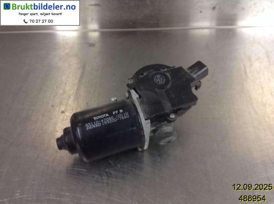 Viskermotor frontrute til Toyota Prius 2004-2009 (Type II) (COMBI) (COMBI) (TOYOTA|85110-47080|159200-7660|)