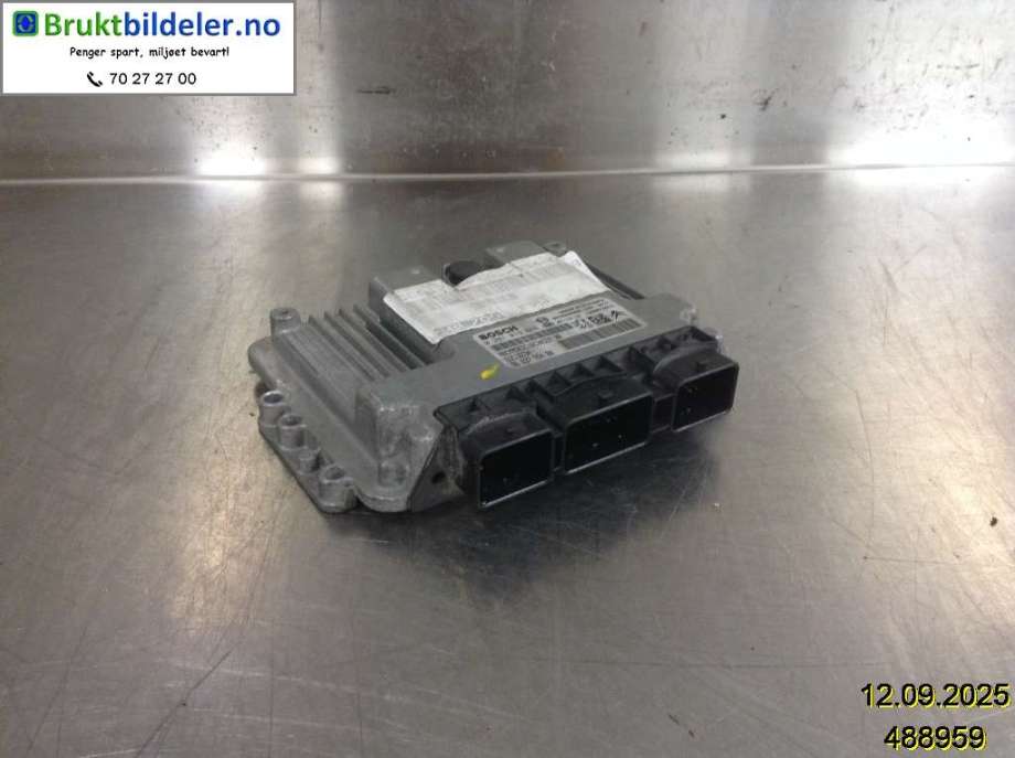 Styreenhet motor til Peugeot 207, 2006-2012  (PEUGEOT|96 637 554 80)