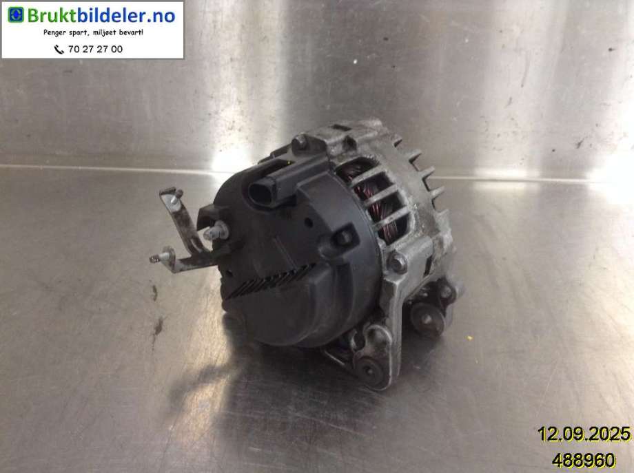 Dynamo til VW Polo 2009-2014 (Type V, Fase 1)  (VOLKSWAGEN|03D 903 025 J|2542746F|JSG9B057)