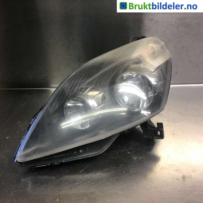 Frontlykt venstre halogen til Opel Zafira B, 2005-2011  (OPEL|13252472)