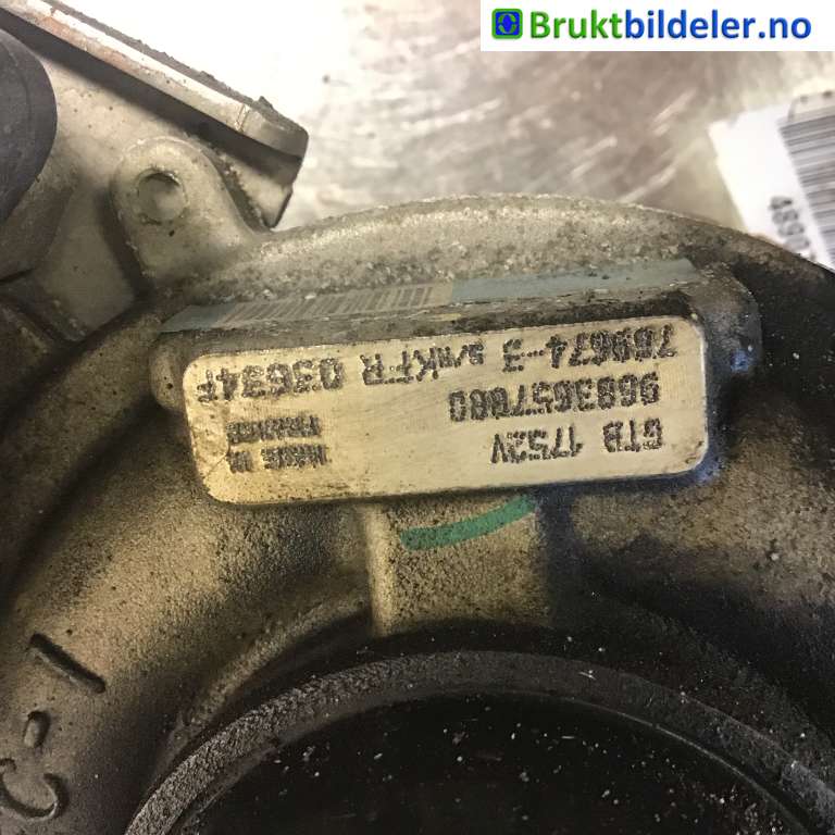 Turbo til Mitsubishi Outlander 2007-2010 (Type II, Fase 1)  (MITSUBISHI|MN982043|GTB1752V|9683657880)