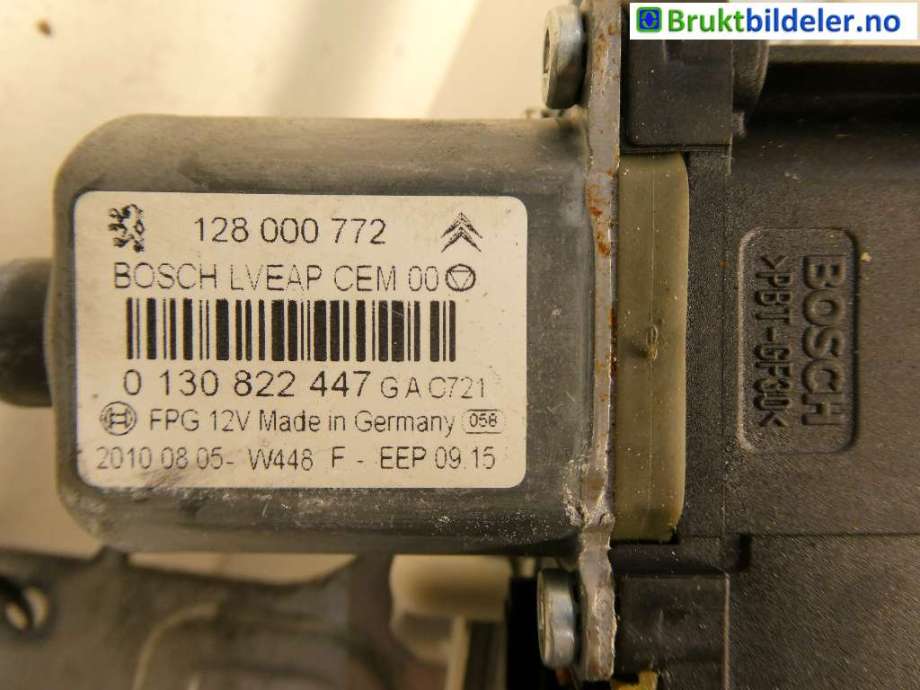 Ruteheis venstre bak til Citroën C5 2008-2017 (Type II)  (CITROEN|96 759 152 80|0 130 822 447|128 000 772)
