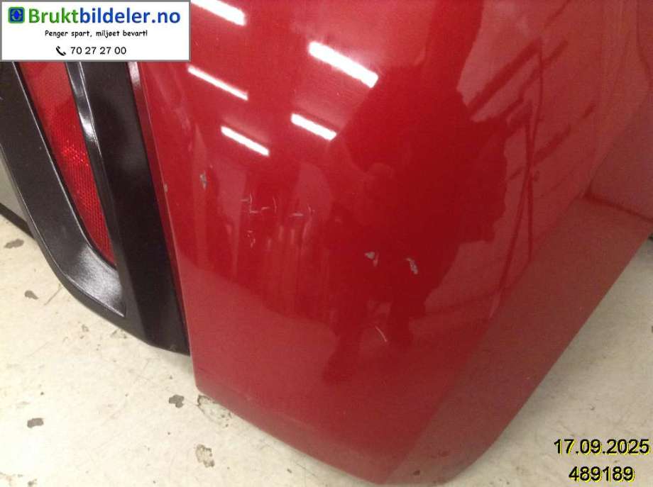 Støtfanger bak til Toyota Yaris 2020-->> (Type IV)  (TOYOTA|52159K0907||52453K0070)