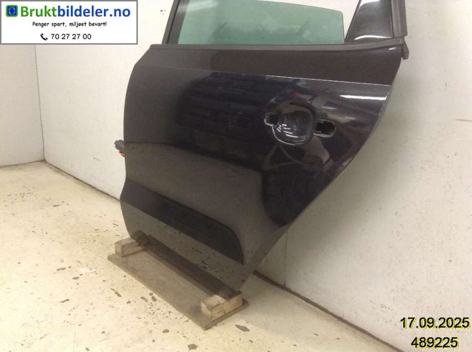Dør venstre bak til VW Polo 2014-2017 (Type V, Fase 2)  (VOLKSWAGEN|6R4 833 055 J|)