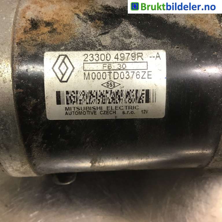 Starter til Nissan Qashqai 2014-2021 (Type II)  (NISSAN|233004979R|M000TD0376ZE|)