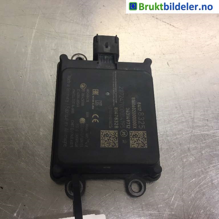 Sensor radar til Opel Insignia B, 2017-->>  (OPEL|84178327)