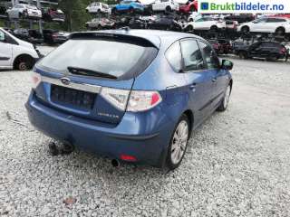 Støtfanger bak til Subaru Impreza, 2008-2012 (Type III)  (SUBARU|)