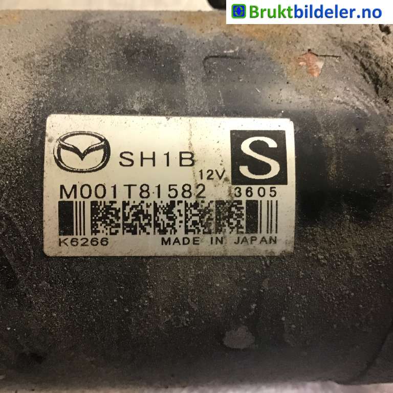 Starter diesel til Mazda 6 2013-2015 (Type III, Fase 1)  (MAZDA|SH0218400|M001T81582|)